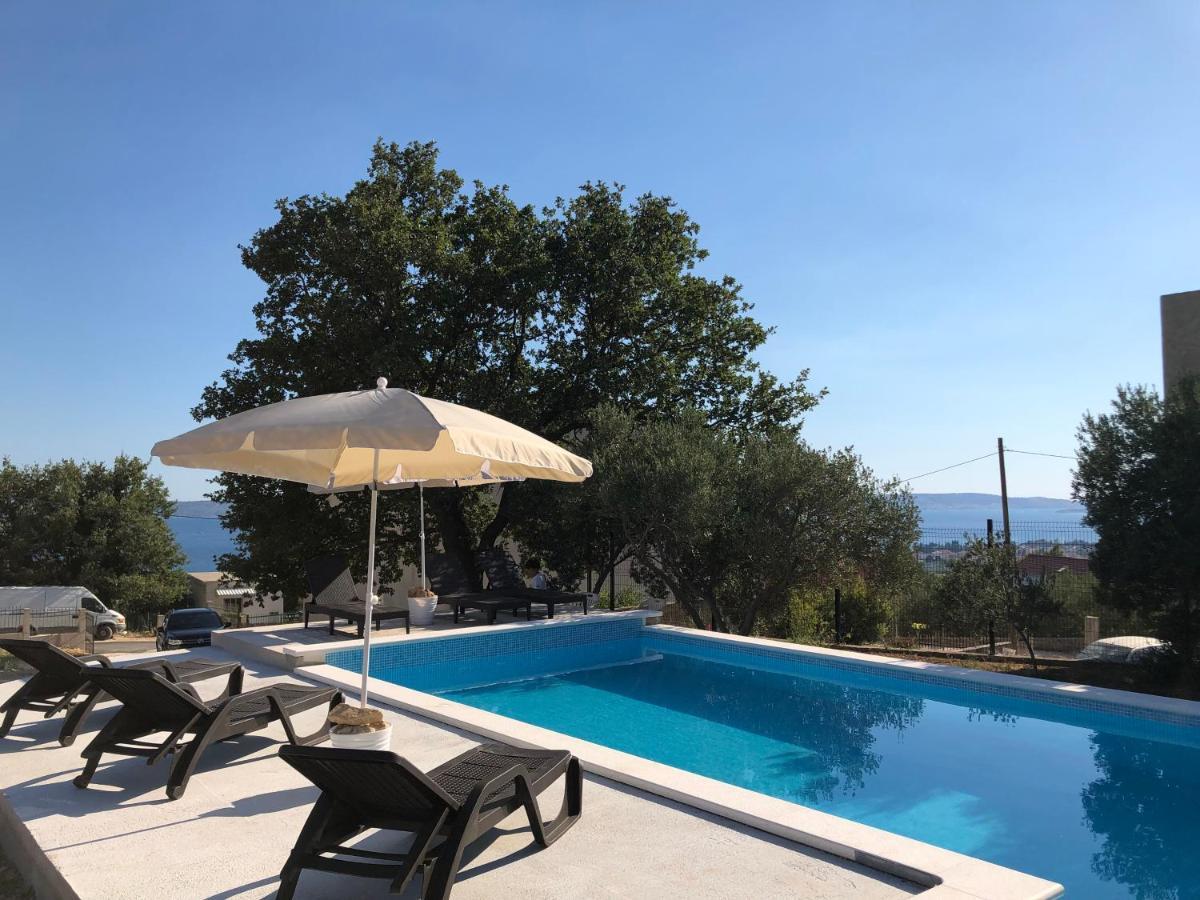 The View Split. Highlight With Roof-Top-Terrace And Pool Kaštela Exterior foto